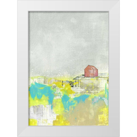 The Barn II White Modern Wood Framed Art Print by Ogren, Sarah