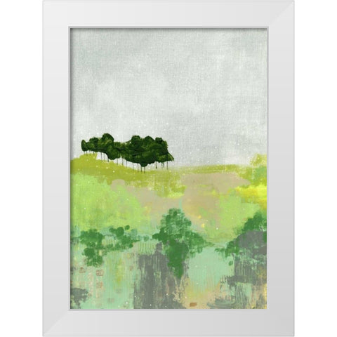 Trees White Modern Wood Framed Art Print by Ogren, Sarah