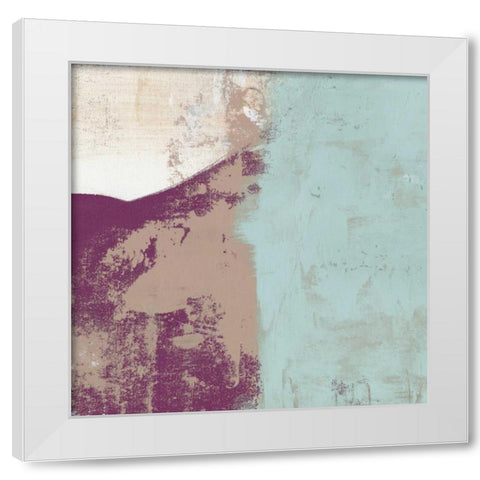 Half Way White Modern Wood Framed Art Print by Ogren, Sarah