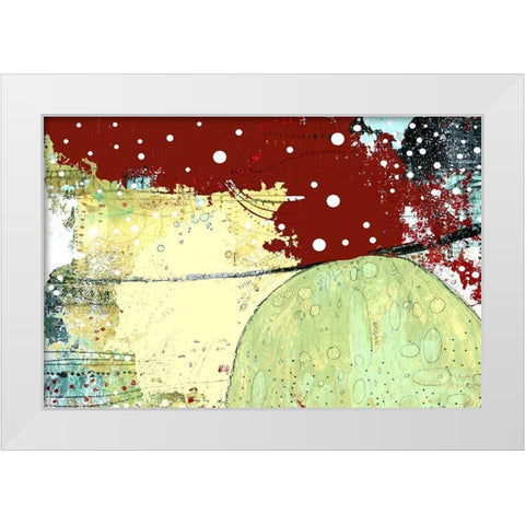 The Road Home White Modern Wood Framed Art Print by Ogren, Sarah