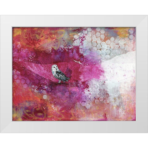The Winter Storm White Modern Wood Framed Art Print by Ogren, Sarah