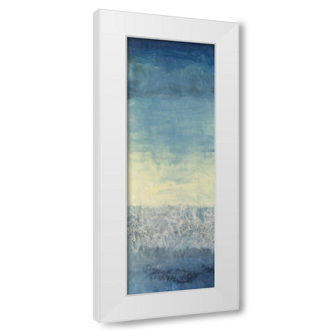 Between Worlds I White Modern Wood Framed Art Print by Shanti, Shima