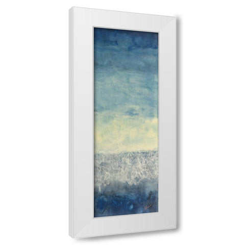 Between Worlds II White Modern Wood Framed Art Print by Shanti, Shima