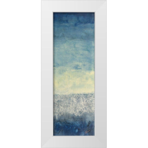 Between Worlds II White Modern Wood Framed Art Print by Shanti, Shima