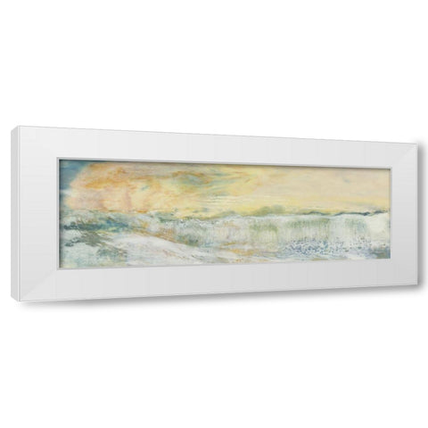 Sun-Soaked I White Modern Wood Framed Art Print by Shanti, Shima