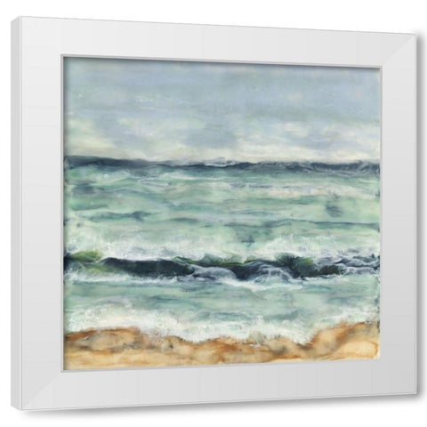 Spectrum of Uncertainty White Modern Wood Framed Art Print by Shanti, Shima