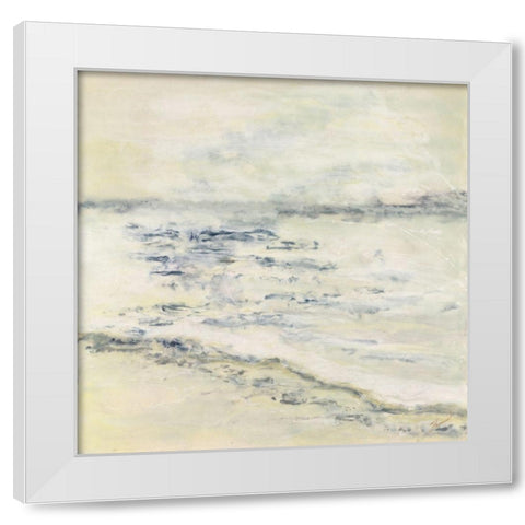 Milk and Honey White Modern Wood Framed Art Print by Shanti, Shima