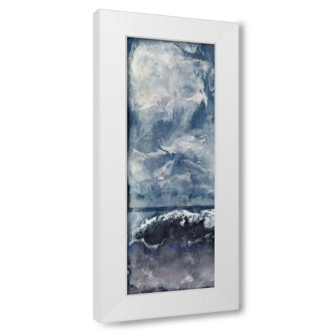 I See You I White Modern Wood Framed Art Print by Shanti, Shima