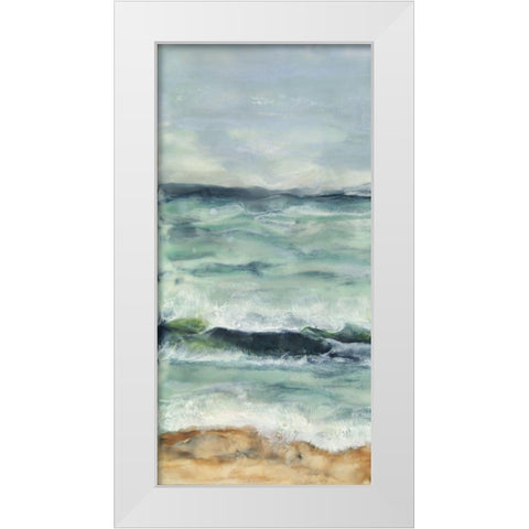 Spectrum of Uncertainty I White Modern Wood Framed Art Print by Shanti, Shima