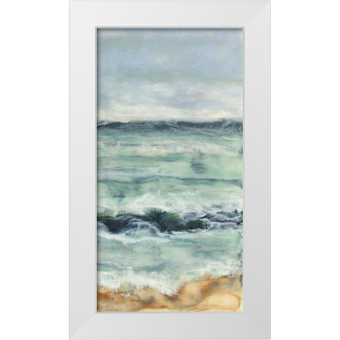 Spectrum of Uncertainty II White Modern Wood Framed Art Print by Shanti, Shima