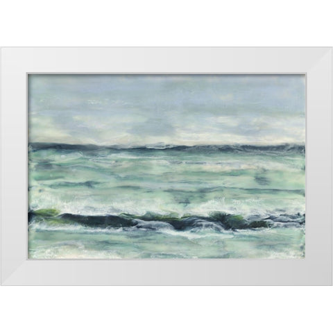 Spectrum of Uncertainty White Modern Wood Framed Art Print by Shanti, Shima