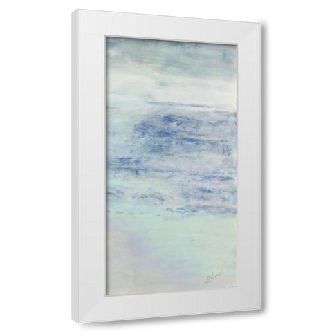 Lighting the Way II White Modern Wood Framed Art Print by Shanti, Shima