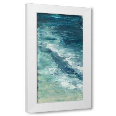 Within the Grasp I White Modern Wood Framed Art Print by Shanti, Shima