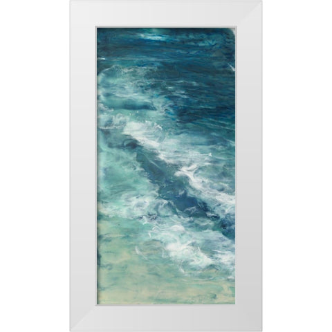 Within the Grasp I White Modern Wood Framed Art Print by Shanti, Shima
