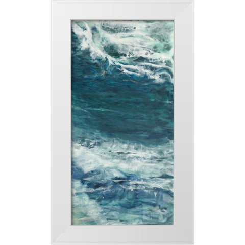 Within the Grasp II White Modern Wood Framed Art Print by Shanti, Shima