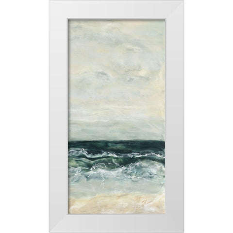 What Lies Beyond II White Modern Wood Framed Art Print by Shanti, Shima