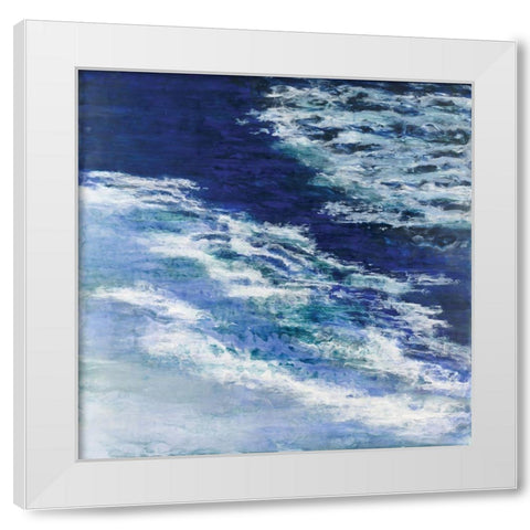 Planes of Existence White Modern Wood Framed Art Print by Shanti, Shima