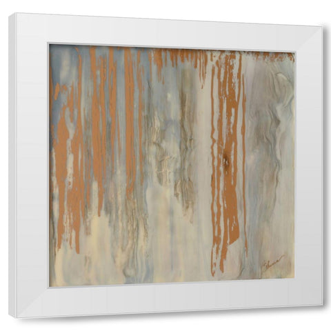 Ill Be There White Modern Wood Framed Art Print by Shanti, Shima