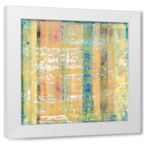 Ancient Wisdom Petite III White Modern Wood Framed Art Print by Shanti, Shima