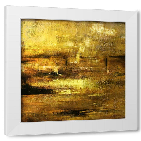 Distortions of Perspective White Modern Wood Framed Art Print by Dundon, Denise