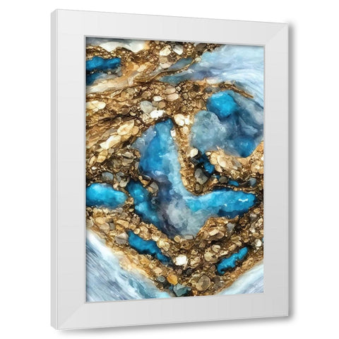 Lucky Strike White Modern Wood Framed Art Print by Dundon, Denise