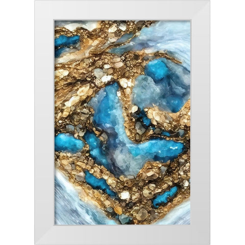 Lucky Strike White Modern Wood Framed Art Print by Dundon, Denise