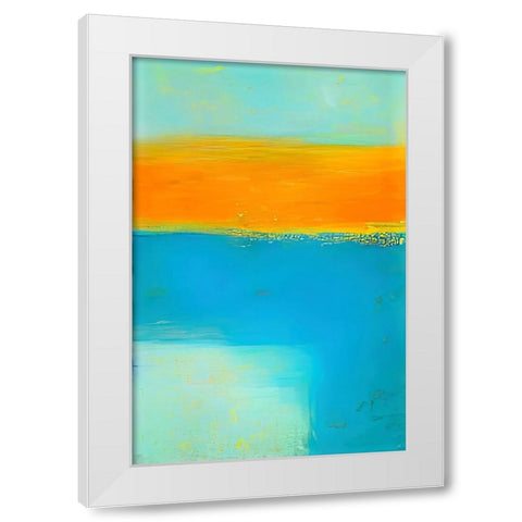 Early Risers White Modern Wood Framed Art Print by Dundon, Denise