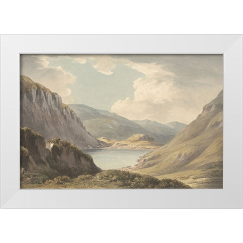 Glen White Modern Wood Framed Art Print by Dundon, Denise