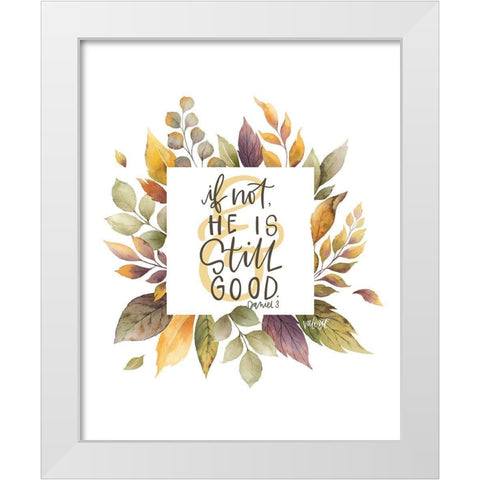 And If Not White Modern Wood Framed Art Print by Wieners, Valerie