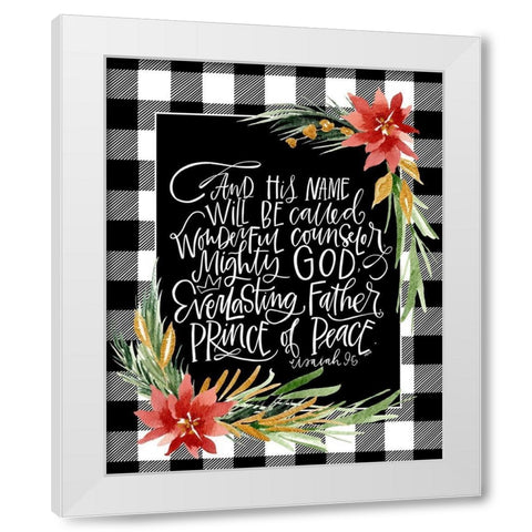 Mighty White Modern Wood Framed Art Print by Wieners, Valerie