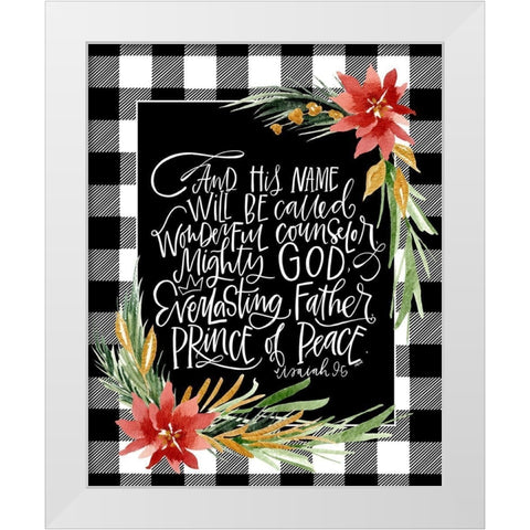 Mighty White Modern Wood Framed Art Print by Wieners, Valerie