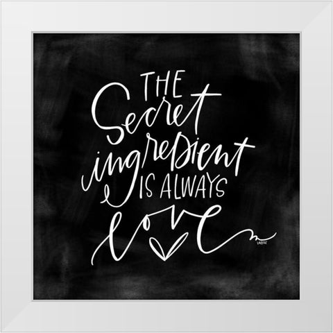 Secret Ingredient White Modern Wood Framed Art Print by Wieners, Valerie
