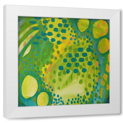 Abyss White Modern Wood Framed Art Print by Wieners, Valerie