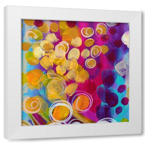Bright I White Modern Wood Framed Art Print by Wieners, Valerie