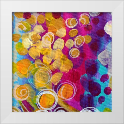 Bright I White Modern Wood Framed Art Print by Wieners, Valerie