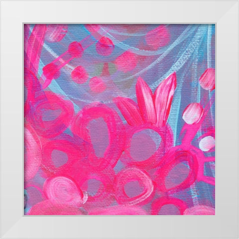 Bright III White Modern Wood Framed Art Print by Wieners, Valerie