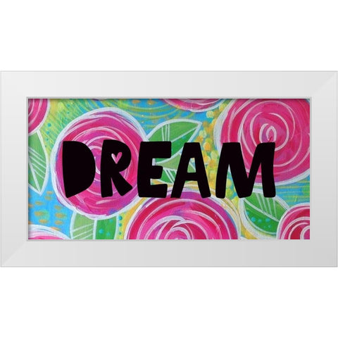 Dream White Modern Wood Framed Art Print by Wieners, Valerie