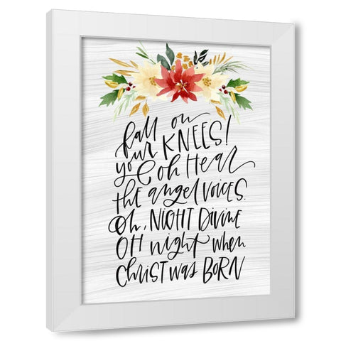 Fall On White Modern Wood Framed Art Print by Wieners, Valerie