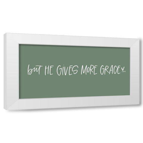 James 4 White Modern Wood Framed Art Print by Wieners, Valerie