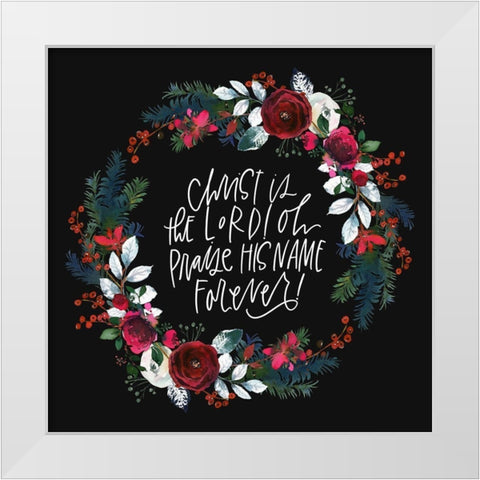 Christ White Modern Wood Framed Art Print by Wieners, Valerie