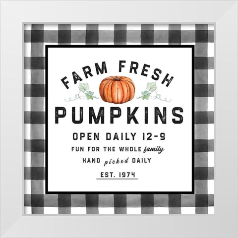 Farm Fresh White Modern Wood Framed Art Print by Wieners, Valerie