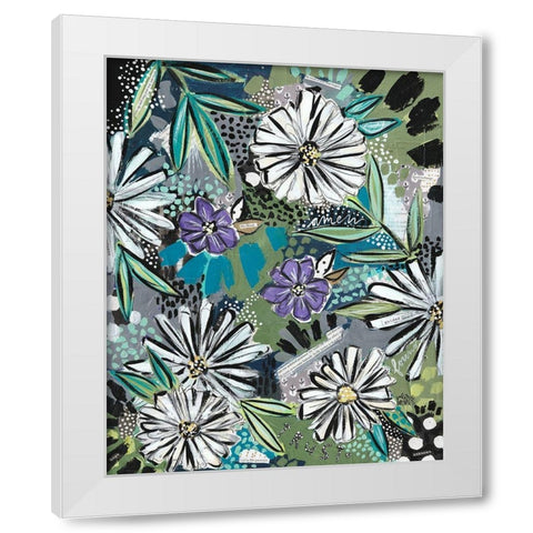 Trust White Modern Wood Framed Art Print by Wieners, Valerie