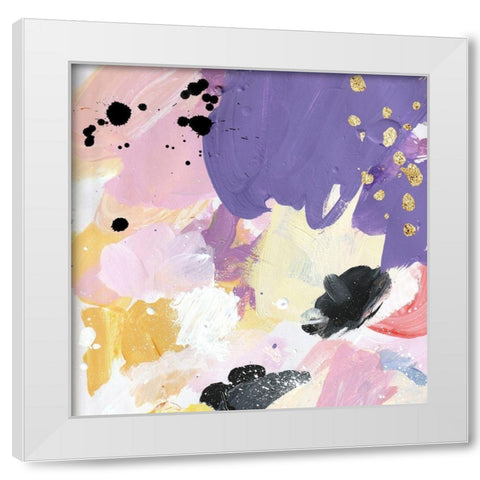 Palette III White Modern Wood Framed Art Print by Wieners, Valerie