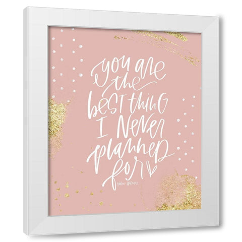 Best Thing   White Modern Wood Framed Art Print by Wieners, Valerie