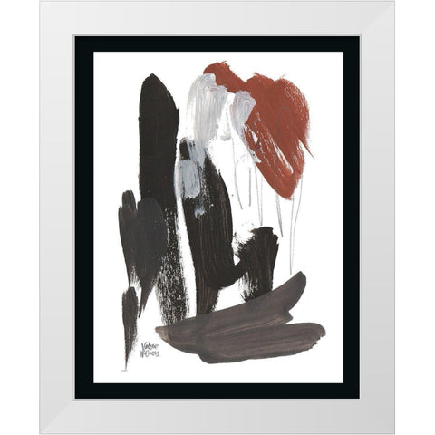 Noir Two White Modern Wood Framed Art Print by Wieners, Valerie