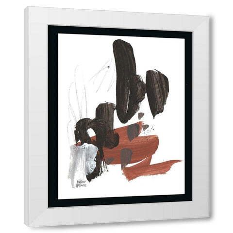 Noir Three White Modern Wood Framed Art Print by Wieners, Valerie