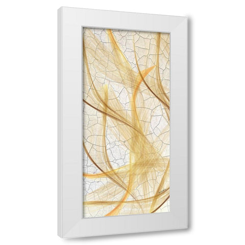 Providence Botanical White Modern Wood Framed Art Print by Burney, Yvonne Coleman
