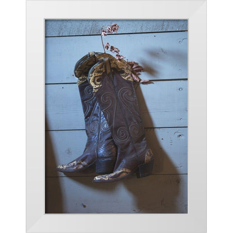 If These Books Could Talk White Modern Wood Framed Art Print by Yellow Cafe