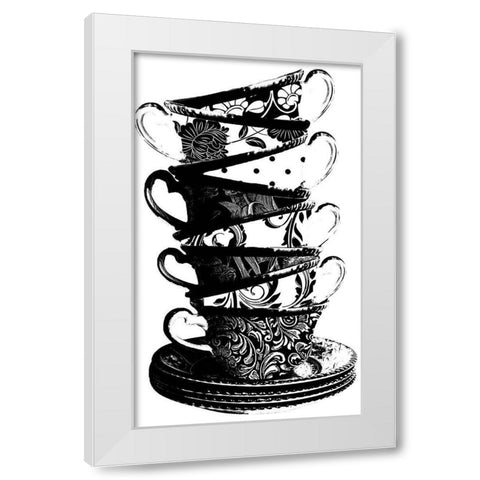 Tempest White Modern Wood Framed Art Print by Sommers, Mindy