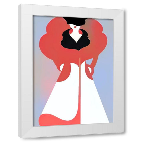Extra White Modern Wood Framed Art Print by Sommers, Mindy